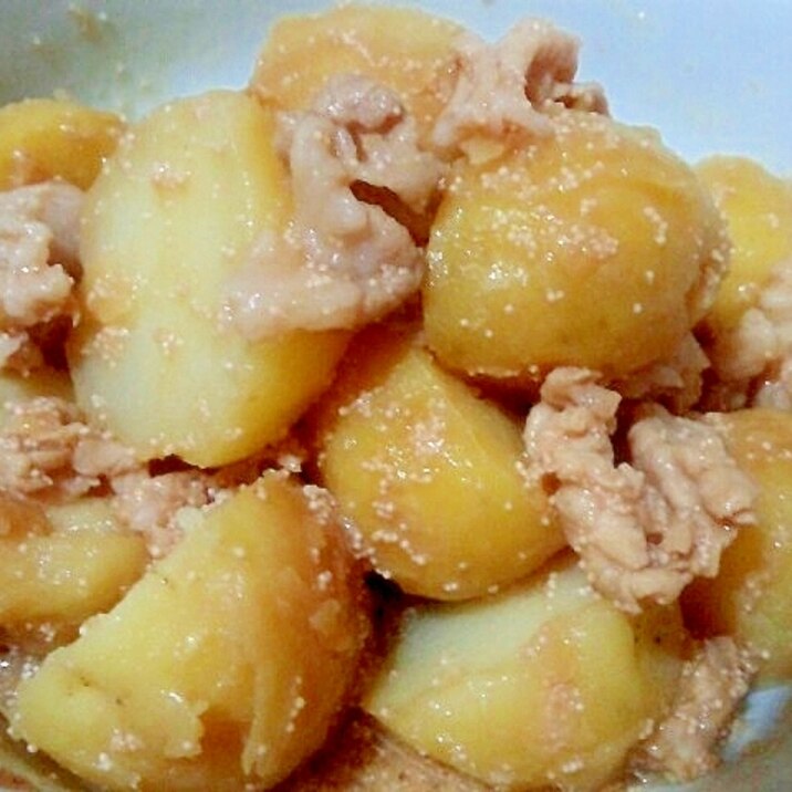 アレンジ肉じゃが! めんたい豚じゃが